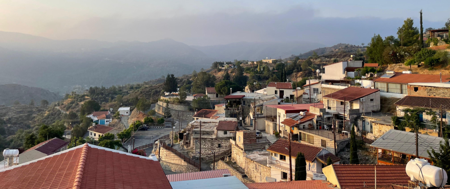 short term rent in cyprus mountain view dierona limassol area